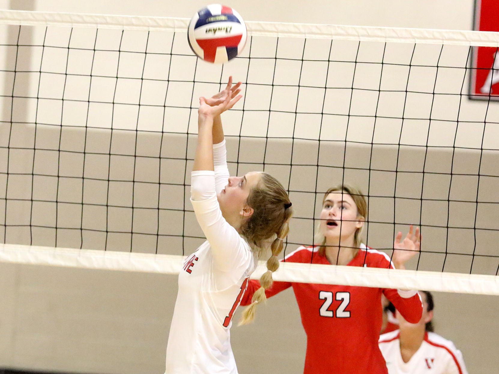 Ursuline vs. Visitation volleyball
